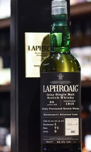 Laphroaig 24 Year Old Warehouse 1 Selected Casks 62, 64, 65 & 66
