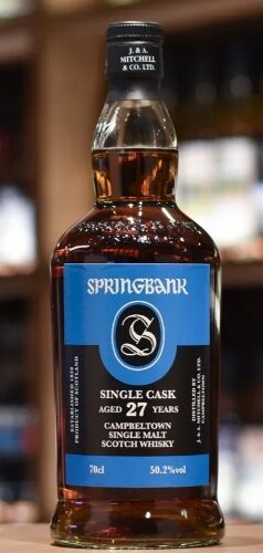 Springbank 27 year Old 1996 Single Sherry Cask for 50th Anniversary of HAWE Bremen